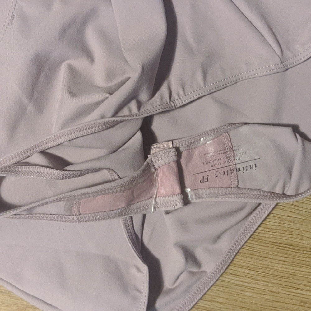 Free People Dusk til Dawn Bodysuit sz MED in Dusty Pink​​​ - Picture 14 of 15